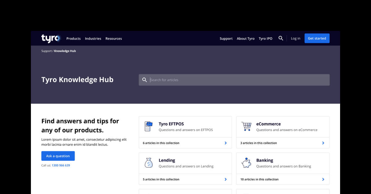 Tyro – Knowledge Hub | Lash